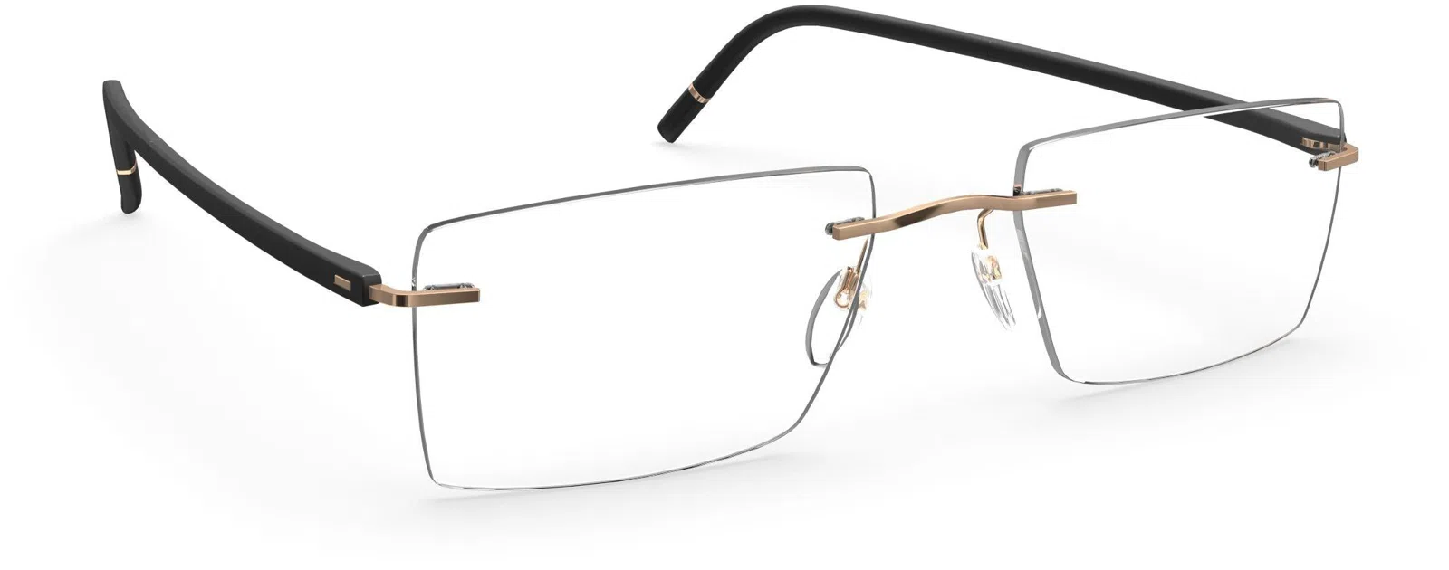 Silhouette The Wave Chassis Rimless 5567 Eyeglasses - view 2
